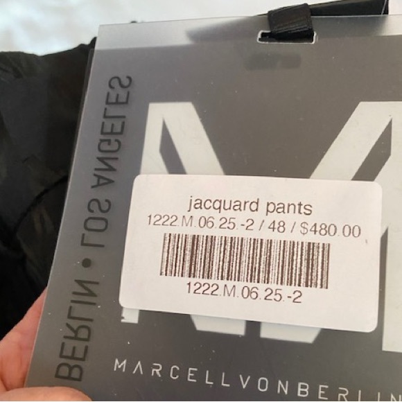 Marcell Von Berlin Men’s Dress Pants - Picture 2 of 5